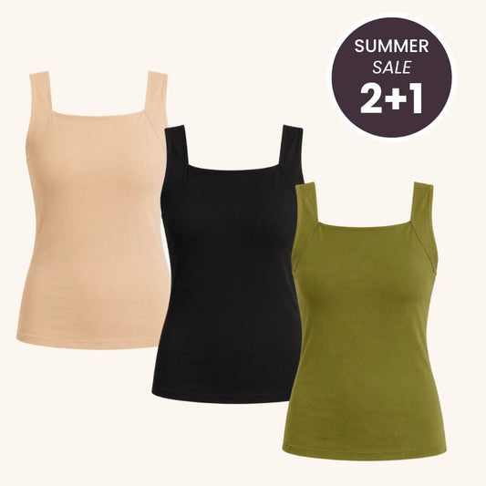 Built-In Bra Comfort Shaper Tank